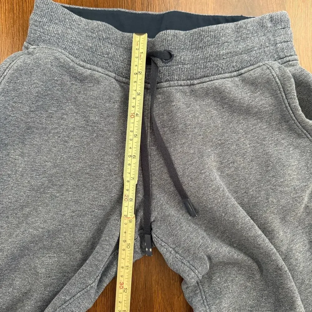 Lululemon Women's Warm Down Jogger II Heathered Navy Sz 4 Athleisure Lounge